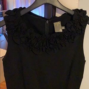 Taylor black high neck dress size 6